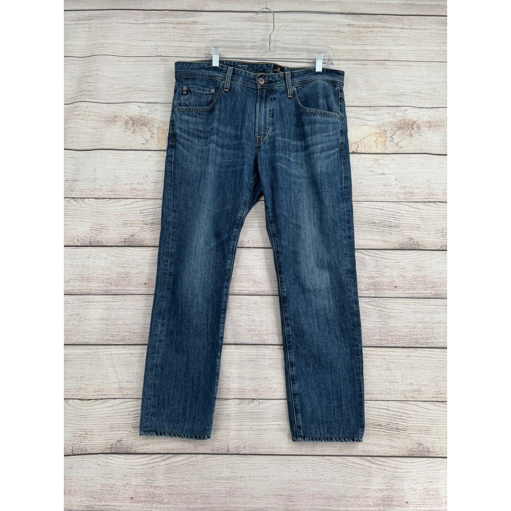 AG Adriano Goldschmied The Tellis Jeans Men 34R Blue Modern Slim Leg 1763VGRDRFD